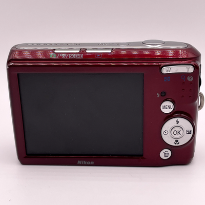 Nikon Coolpix L20 10.1MP Digital Camera – Red – Battery Cover