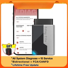 All System Car Diagnostic Bidirectional OBD2 Scanner 15 Service Active Tester