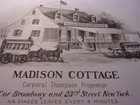 ca 1840 'S NYC ROADHOUSE BROADSIDE MADISON COTTAGE TAVERN NEW YORK CITY BEER RUM — photo 2