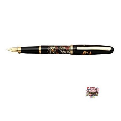 Platinum Fountain Pen Modern Maki-e Beautiful Double Dragons PGB-12000M-1-3