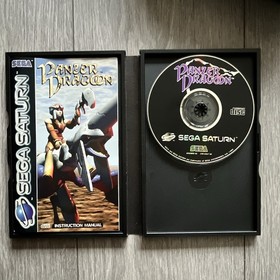 SEGA Panzer Dragoon Sega Saturn PAL ELSPA 11-14 Shooter Manual Included