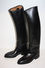 Königs  Reitstiefel Meteor  Leder Dressurstiefel Allrounder schwarz NEU 9 57/37