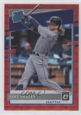 2020 Donruss Optic Rated Rookies FOTL Red Pandora Prizm 5/79 Jake Fraley 00em