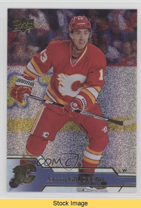 2016-17 Upper Deck Gold Rainbow Foil Johnny Gaudreau #278 READ 0fy