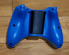 Xbox 360 E Special Edition Blue Bundle 500GB Console, Controller, Cords, TESTED