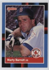 1988 Donruss Marty Barrett (Last Line Begins with (987)) #276 1e41
