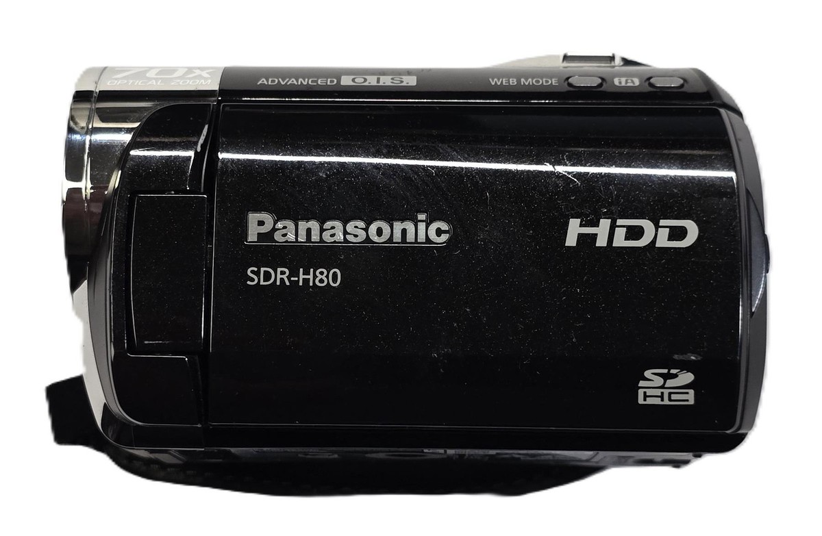 Panasonic SDR-H80P 70X Optical Zoom HDD Camera - Free Shipping | eBay