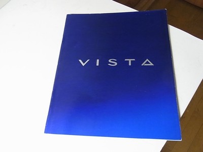 Toyota VISTA Japanese Brochure 1992/05 SV32/33/35 CV30  3S-FE 4S-FE 2C-T