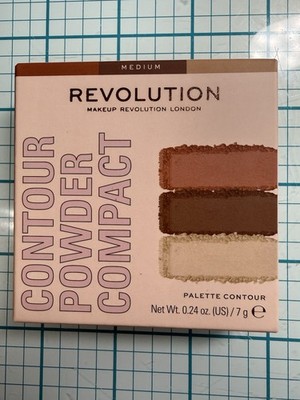 Revolution London Face Powder Contour Palette Sealed Compact Medium
