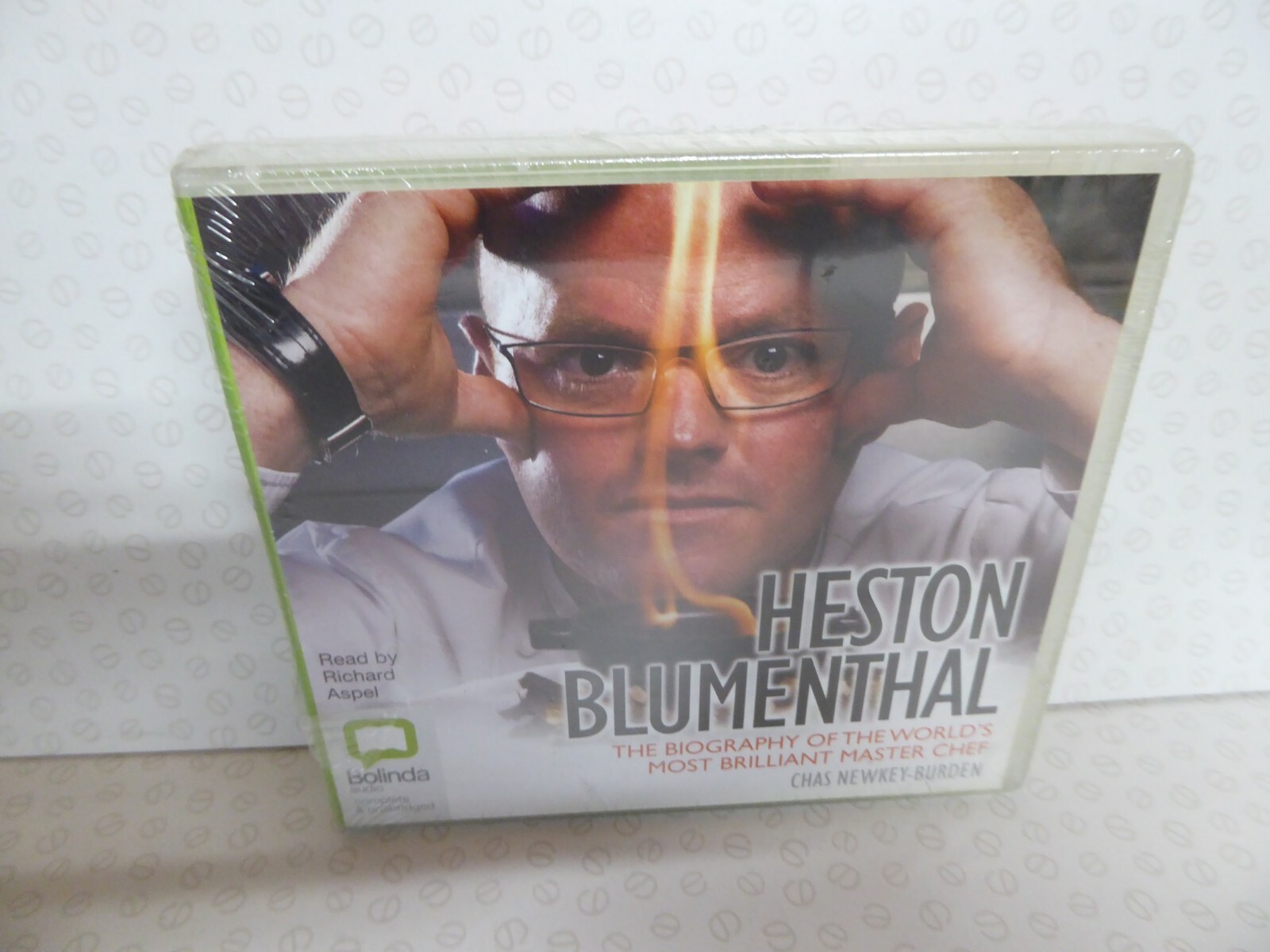 Heston Blumenthal The Biography Chas Newkey-Burden 7 CD Audio Book New Sealed