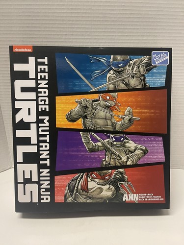 TMNT BST ACT IDW Comic Black & White 5 in Figure 4-pack SDCC 2023 Exclusive New