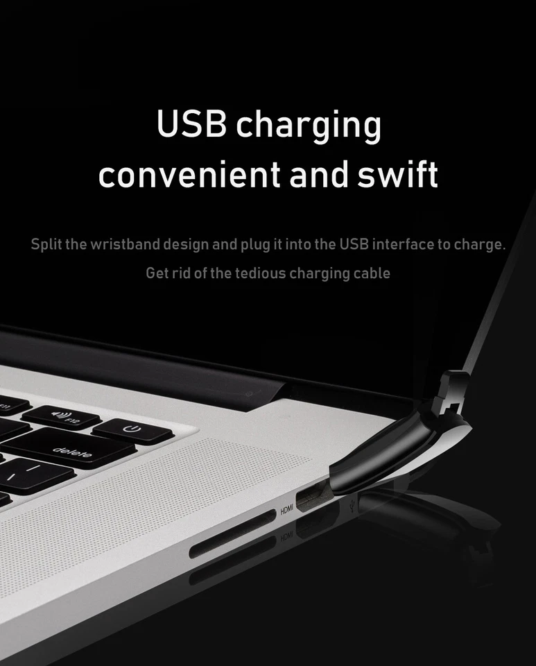 Smart Watch Fitness Tracker Heart Rate Sport Watch Waterproof for Android iOS - Image 3 of 4