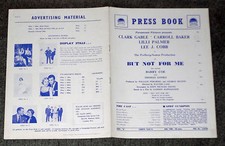BUT NOT FOR ME original 1959 pressbook CLARK GABLE/CARROLL BAKE/LILLI PALMER