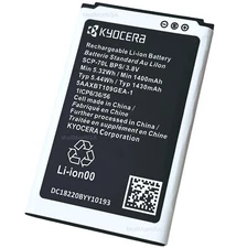 New OEM Original Kyocera Battery SCP-70LBPS for Cadence S2720 Flip Phone 1430mAh
