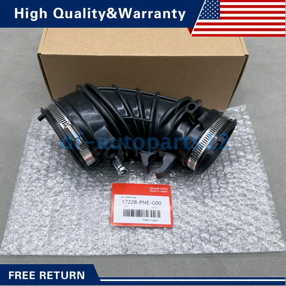 New 17228-PNE-G00 Air Intake Hose+CLAMP For Acura RSX 2002-2006 Honda CR-V 02-04 Foto 4 de 4