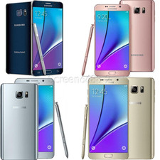 Original Samsung Galaxy Note 5 N920A AT&T 32GB Unlocked Smartphone Very Good A+