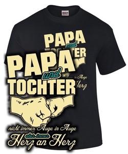 Details Zu T Shirt Papa Tochter Herz An Herz Vater Familie Geschenk Spruch Geburtstag