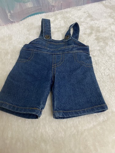 BUILD- A- BEAR, WORKSHOP - DENIM OVERALLS & T-SHIRT. NICE AND CLEAN. - Picture 4 of 7