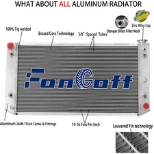 3 Rows Radiator Fits 1992-1993 Chevy GMC C2500 C3500 K2500 K3500 6.5L V8 Diesel