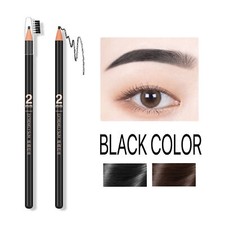 Lápiz de cejas Microblading delineador de ojos lápiz cepillo maquillaje extremadamente delgado impermeable