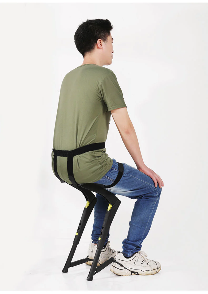 Anywhere Exoskeleton Wearable Sports Lightweight Folding Chair eBay