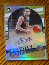 Tomas Satoransky Auto -2021-22 Panini Donruss Signature Series SS-TSK Autograph