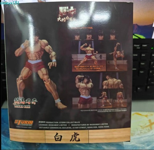 Baki Hanma Son Of Ogre High Quality Action Figure Boxed Set Collectibles Toy New - Picture 6 of 6