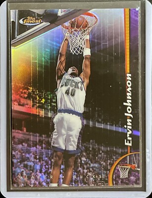 Ervin Johnson - Refractor - 1998-99 Topps Finest #214