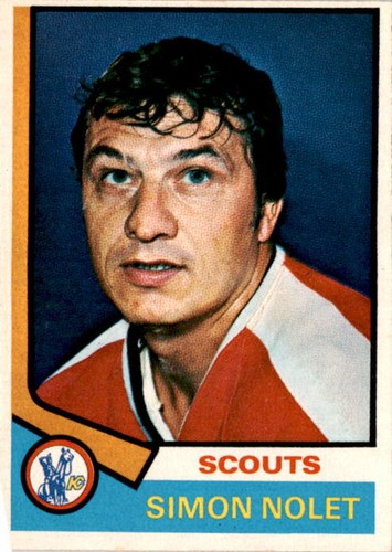 Simon Nolet #187 1974 O-Pee-Chee card