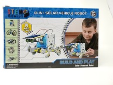 New DIY Assembly Solar Power Car Robot Kit Kids play Educational Toy gift school