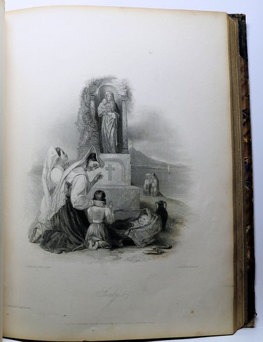 Findens Tableaux of National Character, Beauty, and Costume 1843 Vol. 1 Rare - Picture 12 of 13