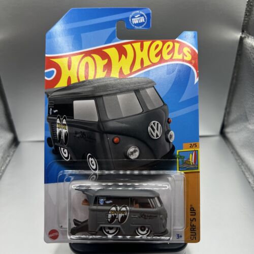Hot Wheels 2021 - Volkswagen Kool Kombi Surfs Up Mooneyes  (Gray) - Picture 1 of 3