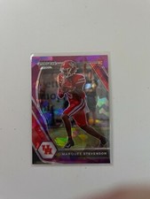 2021 Prizm Draft Picks Marquez Stevenson Rookie Purple Cracked Ice 143/149 RC 