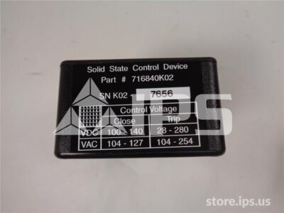 716840K02 - 120VAC/DC SOLID STATE CONTROL DEVICE NEW SKU016859