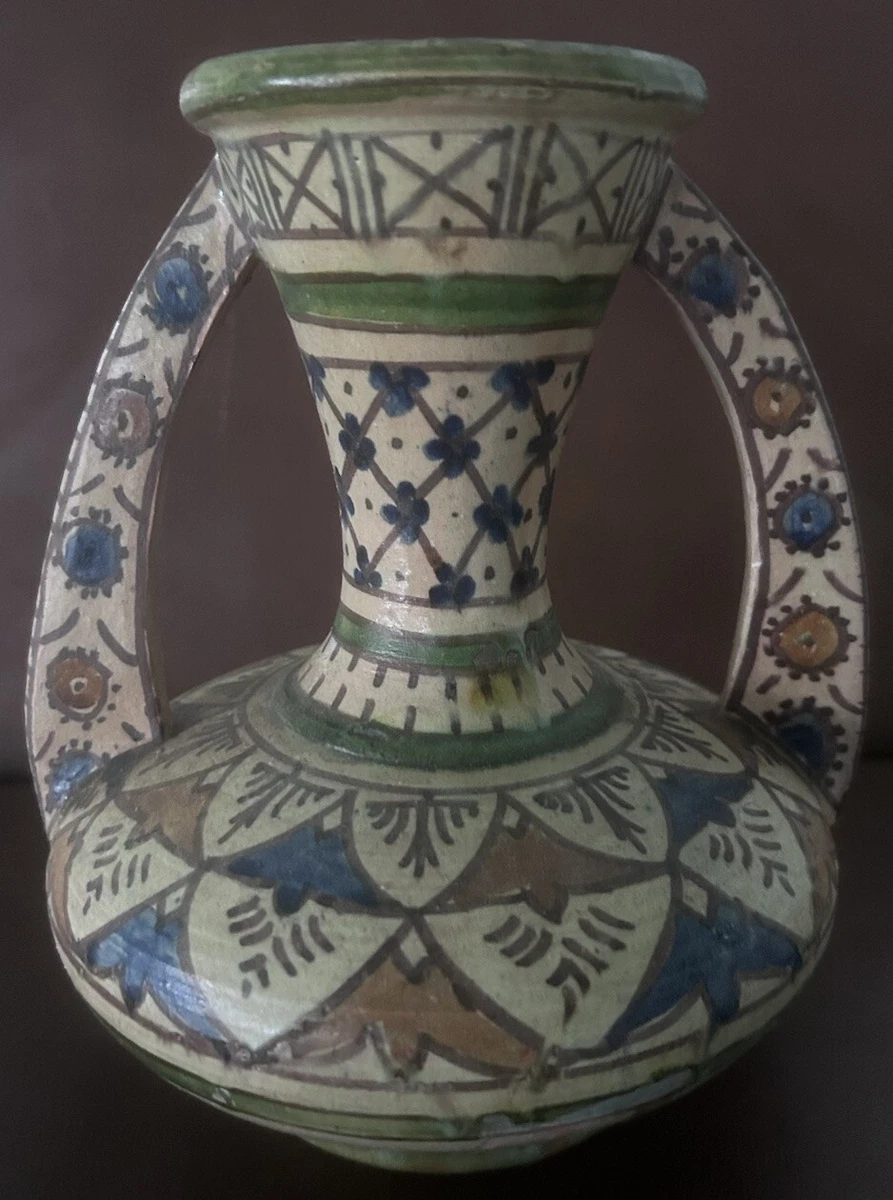Vasque orientale en céramique peinte à la main Fes31