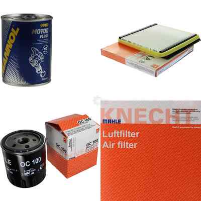 MAHLE / KNECHT Inspektionspaket Filter Set SCT Motor Flush Motorspülung 11603216