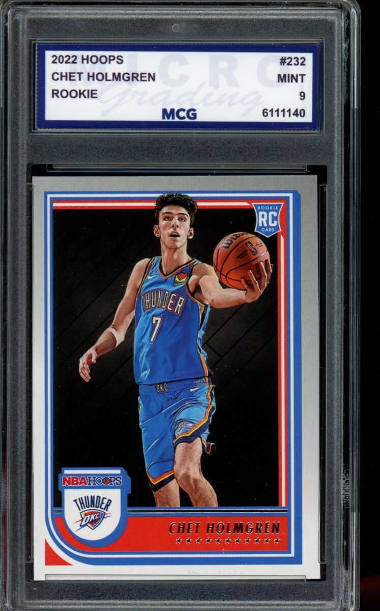 2022-23 Panini NBA Hoops - Rookies Chet Holmgren #232 (RC 2022-23 Panini NBA Hoops - Rookies Chet Holmgren #232 (RC
