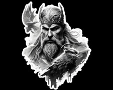 Wikinger Aufkleber Autoaufkleber Wohnmobilaufkleber Laptop Fenster Türen Wolf