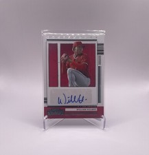 2021 Panini Contenders Contenders Auto William Holmes #CA-WH Auto Angels