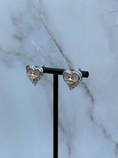 Vivienne Westwood Heart earrings Pearl Pink