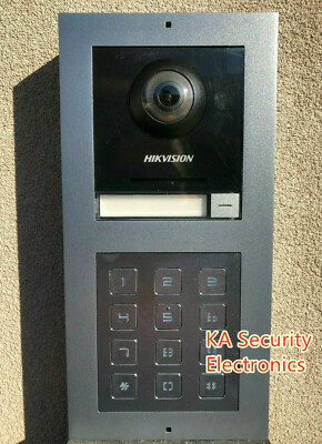 hikvision intercom with keypad
