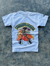 Vtg 90 s Reebok Shawn Kemp NBA Seattle Super Sonics Turbulence Cartoon T-Shirt