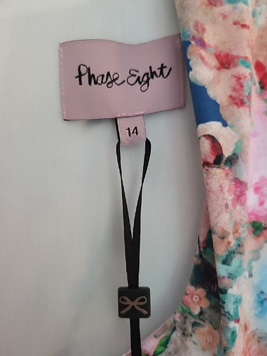 Phase Eight Dress summer flowers Clemence Size 12 - 14 New with Tags £120 NEW - Picture 5 of 16