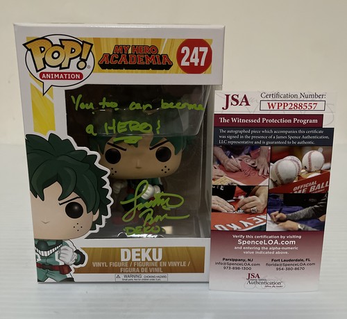 Justin Briner Signed Autographed DEKU Funko Pop MY HERO ACADEMIA JSA COA 13 Justin Briner Signed Autographed DEKU Funko Pop MY HERO ACADEMIA JSA COA 13 | Funko Pop | 2 Justin Briner Signed Autographed DEKU Funko Pop MY HERO ACADEMIA JSA COA 13 | Funko Pop