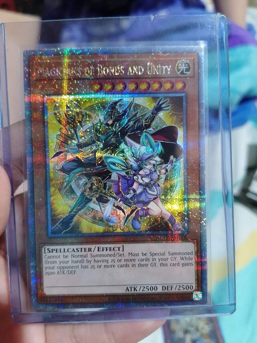 Yugioh Asian English Magician Of Bonds And Unity AGOV-AE000 Yugioh Asian English Magician Of Bonds And Unity AGOV-AE000