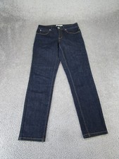 Sandro Jeans Womens 36 Us 1 Dark Wash Denim Skinny Stain