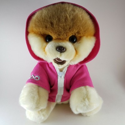 NWOT Gund BOO the Worldâs Cutest Dog Plush Toy 12â RARE PINK HOODIE 4033922 | eBay
