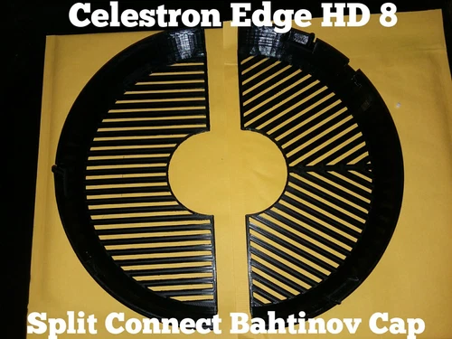 Celestron Edgehd 8 Optical Tube Ota 925 Tri-Bahtinov Mask for Celestron Edge 8" W/ Hyperstar, Split Connection mask cap
