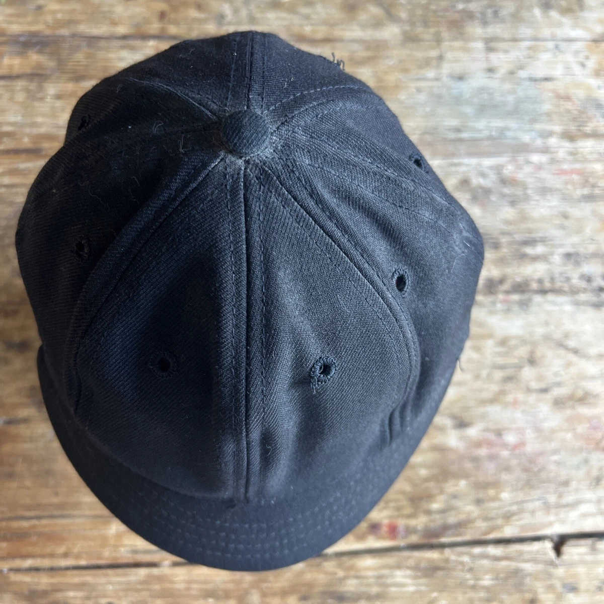 Vintage New Era Hat Umpire Short Brim Fitted Men s 7 1 8 Antique