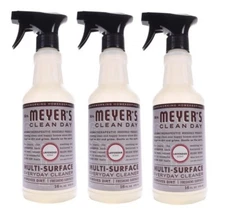 3~ Mrs Meyer's Clean Day Multi-Surface Everyday Cleaner Spray Lavender Scent 16o